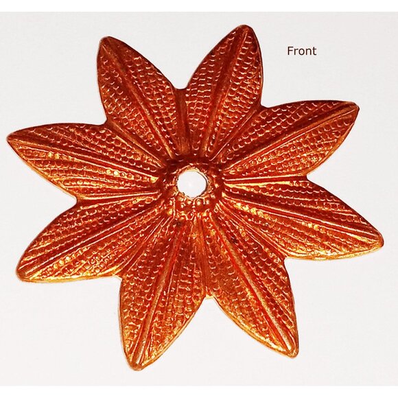 Other - Vintage Rosette Japanese Copper Stamping 31mm